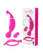 MORESSA - Kirk Duo Aspiration + Masseur MULTI-PERFORMANCES Silicone Premium Rechargeable