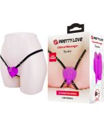 PRETTY LOVE - MASSEUR DE CLITORIS HEARTBEAT 10 MODES DE VIBRATION VIOLET
