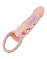 PRETTY LOVE - HOUSSE DEXTENSION DE PÉNIS HARRISON AVEC VIBRATION ET SANGLE 13.5 CM