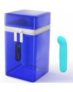 B SWISH - VIBRATEUR RECHARGEABLE EN SILICONE BLEU BCUTE CURVE INFINITE CLASSIC ÉDITION LIMITÉE