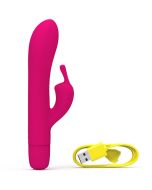 B SWISH - VIBRATEUR RECHARGEABLE CLASSIQUE BWILD BUNNY INFINITE SILICONE ROSE