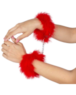 SECRETPLAY - MENOTTES MARABOU ROUGE