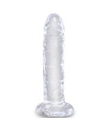 KING COCK - CLEAR PÉNIS RÉALISTE 15.5 CM TRANSPARENT