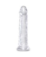 KING COCK - PÉNIS RÉALISTE CLAIR 19.7 CM TRANSPARENT