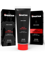 SPARTAN - COUPLE GEL VIRILITÉ ET CRÈME INSENSIFIANTE 100% VEGAN