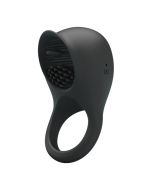 PRETTY LOVE - ANNEAU PÉNIS VIBRANT AVEC LANGUE NOIRE