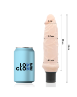 LOVECLONE - VIBRATEUR AUTOLUBRIFIANT IVAR 20 CM -O- 3.7 CM