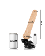 BASECOCK - VIBRATEUR TÉLÉCOMMANDE NATUREL RÉALISTE 19.5 CM -O- 4 CM