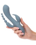 CALEXOTICS - VIBRATEUR TRIPLE ECSTASY GRIS
