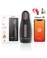 ONINDER - MASTURBATEUR RECHARGEABLE POUR HOMME SEOUL 10 VITESSES - APPLICATION GRATUITE