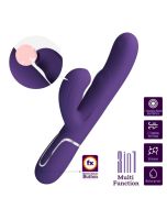 PRETTY LOVE - PERLITA VIBRATEUR G-SPOT 3 EN 1 MULTIFONCTION VIOLET