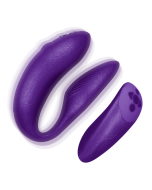 WE - Vibe - Vibrateur Chorus pour Couples avec Contrôle de Squeeze Lilas