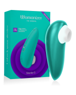 WOMANIZER - STIMULATEUR CLITORAL STARLET 3 TURQUOISE