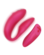 WE - Vibe - Vibrateur Chorus pour Couples avec Commande de Squeeze Rose