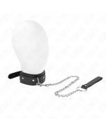 KINK - COLLIER AVEC LAISSE 65 CM 1 ANNEAU RÉGLABLE 38-49 CM X 5 CM