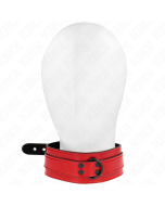 KINK - COLLIER AJUSTABLE ROUGE VIN 37,5-49,5 CM X 5 CM