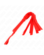 KINK - Fouet à queue large rouge 48,5 CM