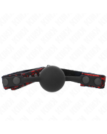 KINK - BOULE SILICONE SCANDALE 4 CM GAG MODÈLE 1 65 x 2 CM