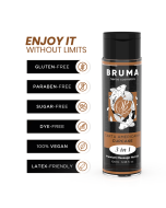 BRUMA - HUILE DE MASSAGE PREMIUM EFFET CHALEUR SAVEUR CUPCAKE 3 EN 1 - 100 ML