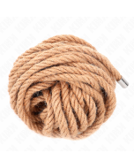 KINK - CORDE DE CHANVRE AVEC TÊTE MÉTALLIQUE 10 MÈTRES