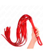 KINK - Fouet Rouge Manche Court Long Queue 70 Cm