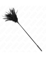 KINK - PLUSIEURS PLUMES DE CHATOUILLES NOIRES 45 CM
