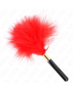 KINK - Plumes Chacoules en Métal Rouge Or 18 Cm