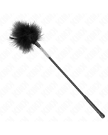 KINK - PLUMES CHACOUILLES AVEC MANCHE STRASS 50 CM