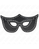 KINK - MASQUE EN CUIRETTE À RIVETS MODÈLE 2 30 x 12 CM