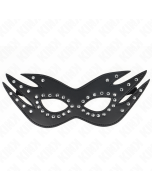 KINK - MASQUE EN CUIRETTE À RIVETS MODÈLE 3 26 x 9,5 CM