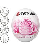 PRETTY LOVE - MASTURBATEUR POUR HOMME OEUF ROSE
