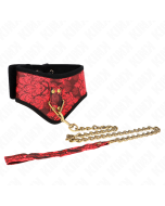 KINK - COLLIER MODÈLE SCANDALE AVEC BRACELET DENTELLE 75 CM 44 X 10 CM