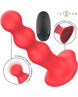 INTENSE - CODY VIBRATEUR AVEC VENTOUSE TÉLÉCOMMANDE ROUGE