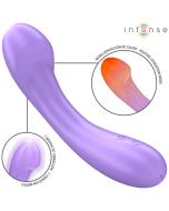 INTENSE - Becky Vibrateur 19 Cm Chauffant 7 Vibrations Violet
