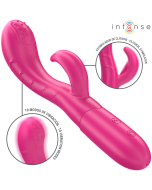 INTENSE - AMARA VIBRATEUR AVEC LANGUE STIMULANTE 10 VIBRATIONS ROSE