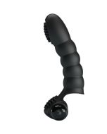PRETTY LOVE - VIBRATEUR DOIGT ALEXANDER 10 VIBRATIONS NOIR
