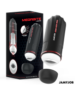 JAMYJOB - Masturbateur Buccal Automatique Megabite 5 Modes d'Aspiration et de Vibration