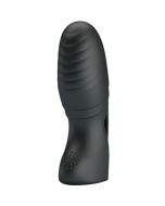 PRETTY LOVE - ALAN VIBRATEUR DE DOIGTS EN SILICONE NOIR