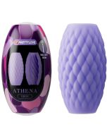 PRETTY LOVE - MASTURBATEUR POUR HOMME EN SILICONE ATHENA EROS VIOLET