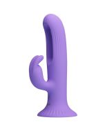 PRETTY LOVE - VIBRATEUR LAPIN KILLMOULIS 12 MODES DE VIBRATION VIOLET