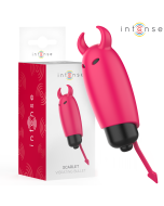 INTENSE - BALLE VIBRANTE ÉCARLATE RED DEMON 9,3 X 2,4 CM