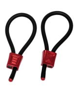 ELECTRASTIM - PRESTIGE ELECTRA LOOPS ANNEAUX PÉNIENS RÉGLABLES ROUGES