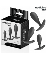 ADDICTED TOYS - LOT DE 3 PLUG ANAL MODÈLE 2