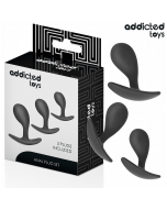 ADDICTED TOYS - LOT DE 3 PLUG ANAL MODÈLE 3