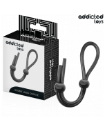 ADDICTED TOYS - CORDE EN SILICONE POUR LE PÉNIS À DOUBLE BOUCLE