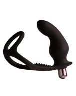 ROCKS-OFF - RO-ZEN RRO PLUG ANAL AVEC ANNEAU PÉNIS VIBRANT NOIR