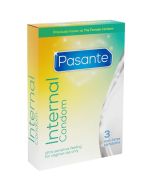 PASANTE - INTERNE PRÉSERVATIF SANS LATEX 3 UNITÉS