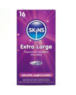 SKINS - PACK DE 16 PRÉSERVATIFS EXTRA LARGES PREMIUM