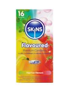 SKINS - PACK DE 16 PRÉSERVATIFS PREMIUM MULTI-SAVEURS