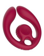 SNAIL VIBE - GIZI DUO STIMULATEUR POUR COUPLES TÉLÉCOMMANDE BOURGOGNE